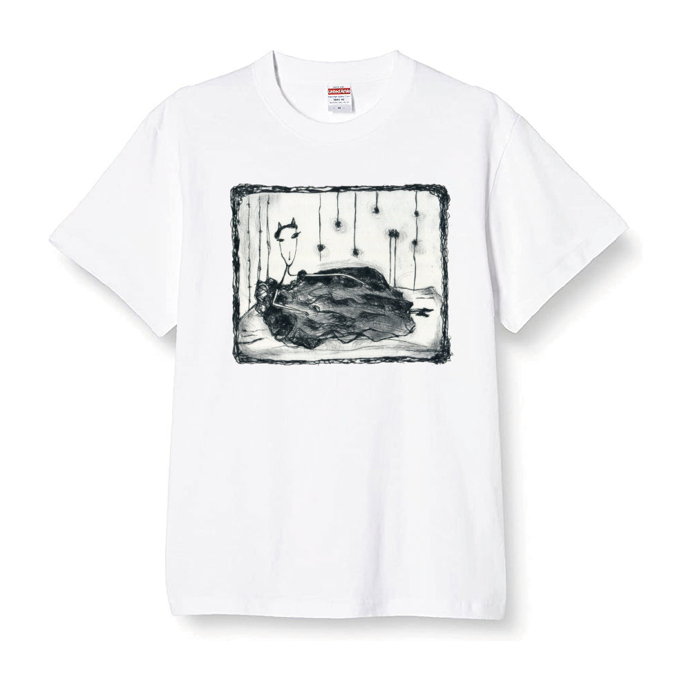【art-tee | white Tシャツ】菫ごろ_01