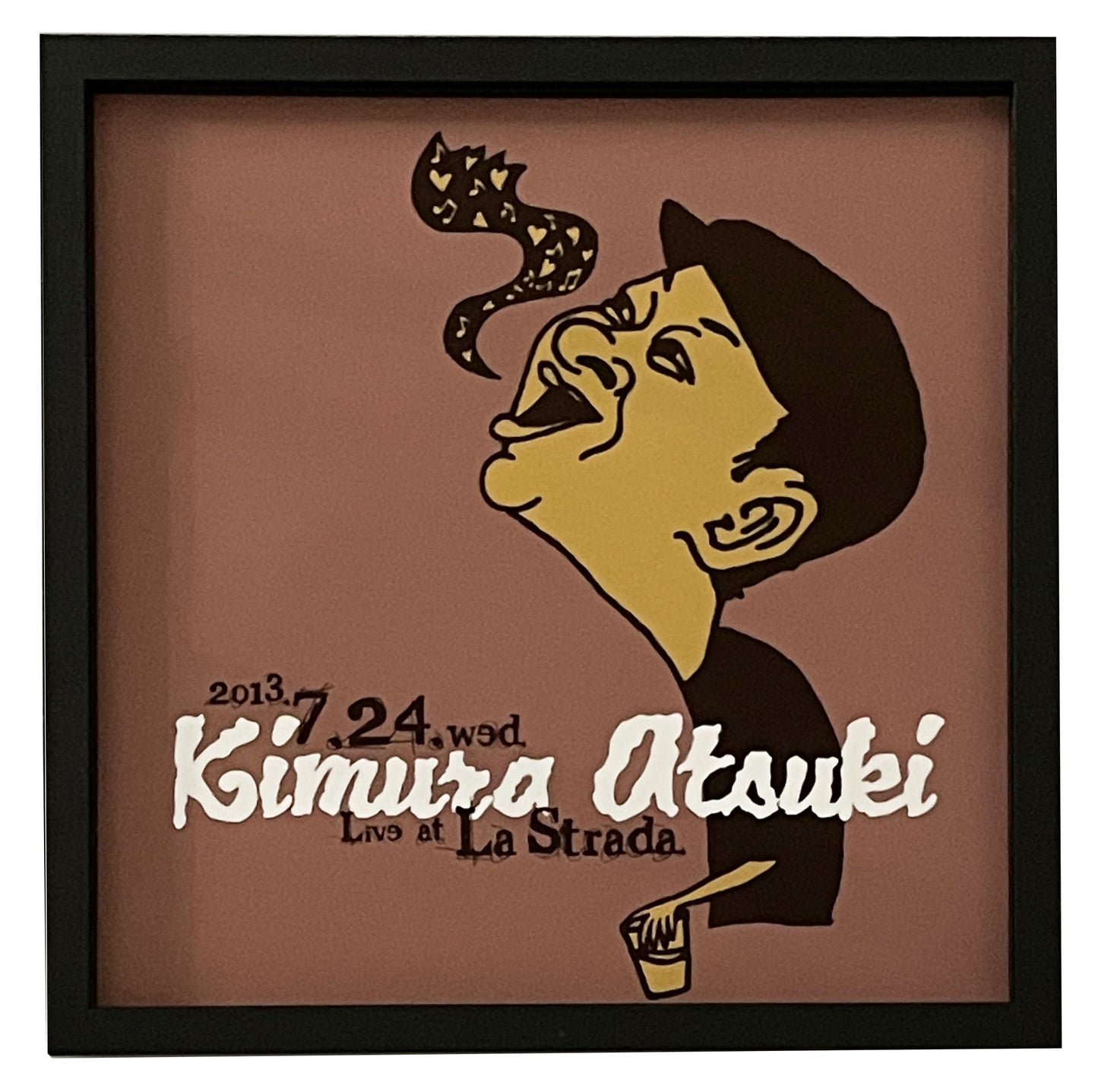 [Kuhara Taiga | LP-sized illustration poster] Kimura Mitsuki @La Strada